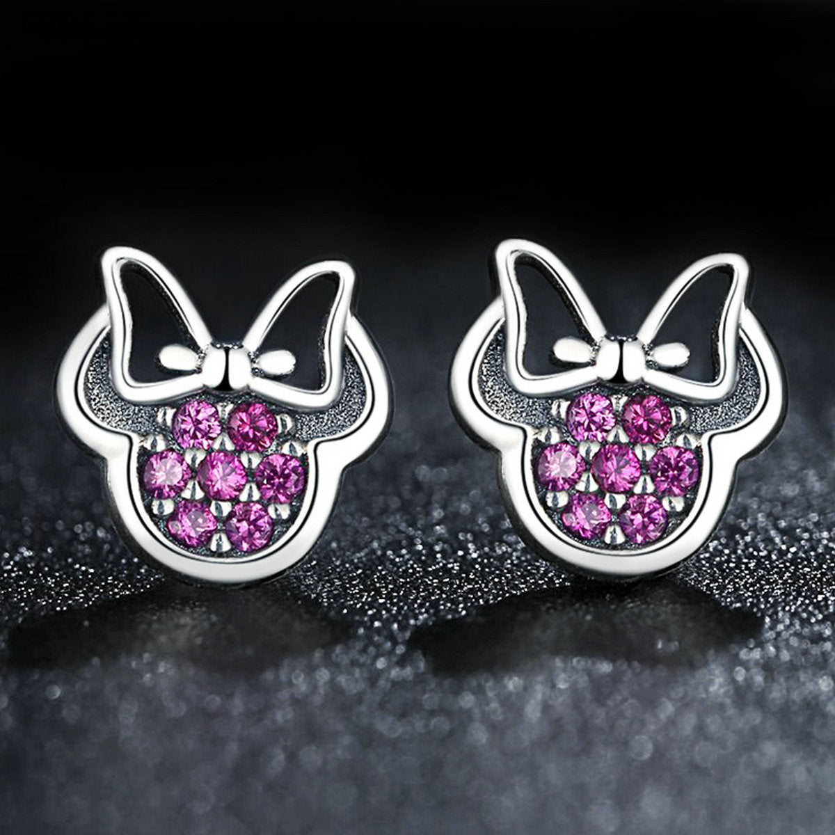 925 Sterling Silver Pavé Setting CZCZ Earrings