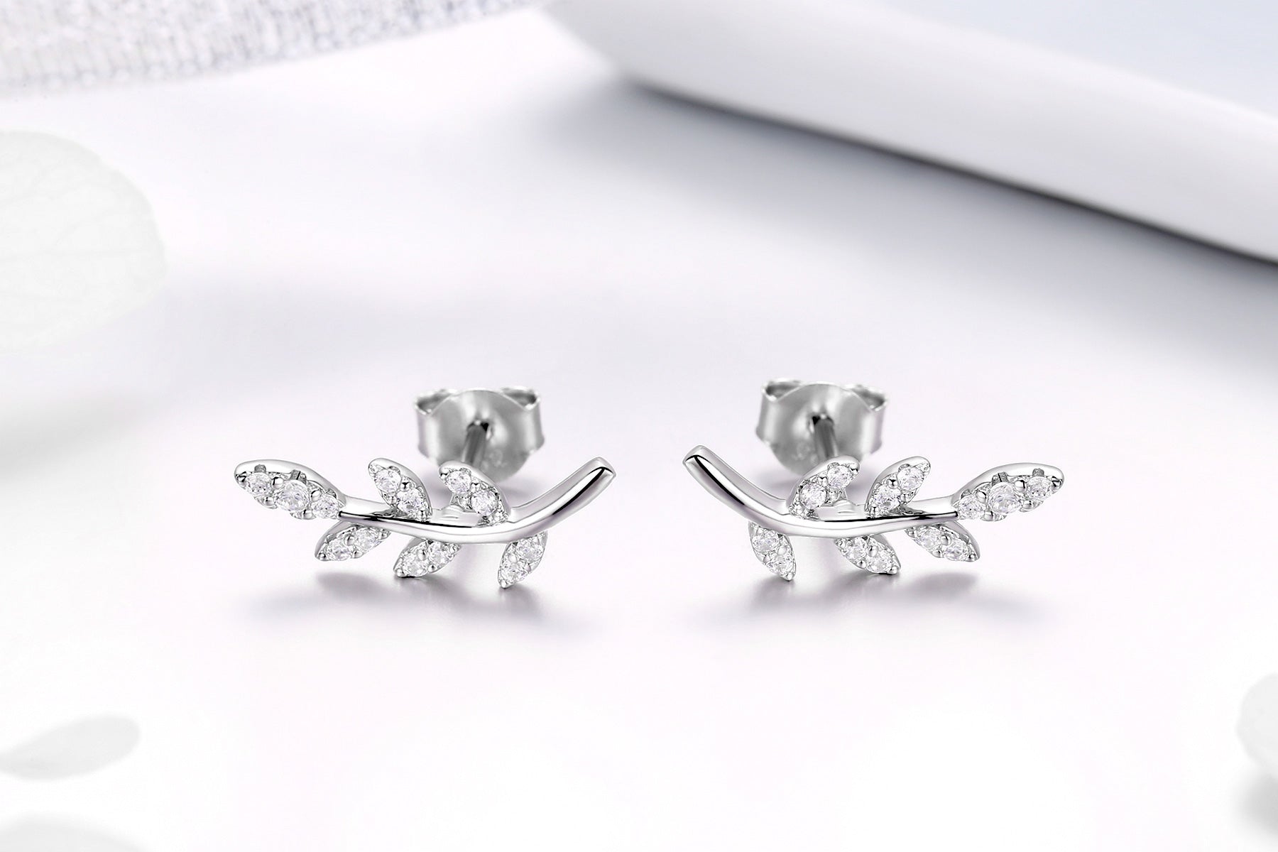925 Sterling Silver Earrings with CZ