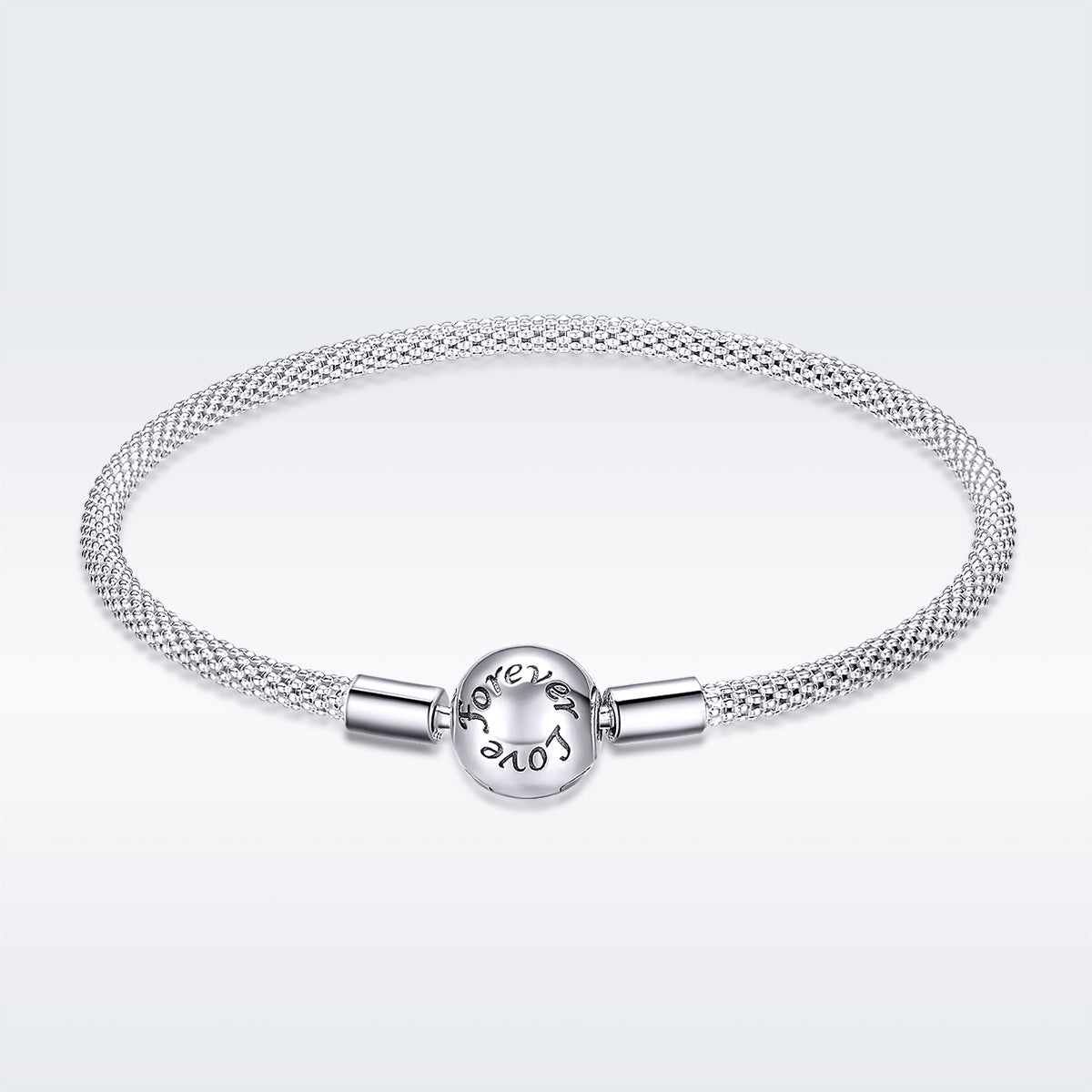 925 Sterling Silver SCB Bracelet Size 17.0cm