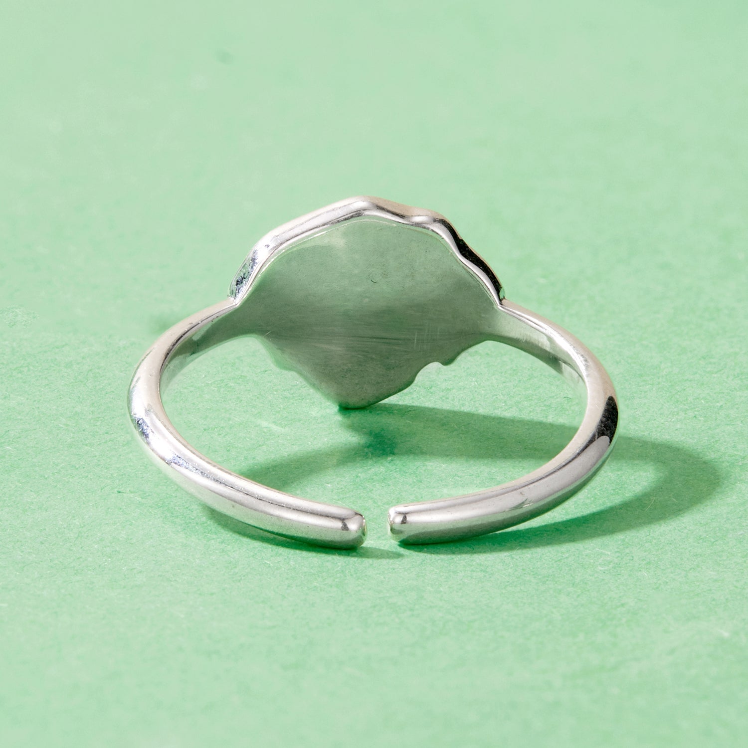 925 Sterling Silver Oxidized Silver Stylish Ring