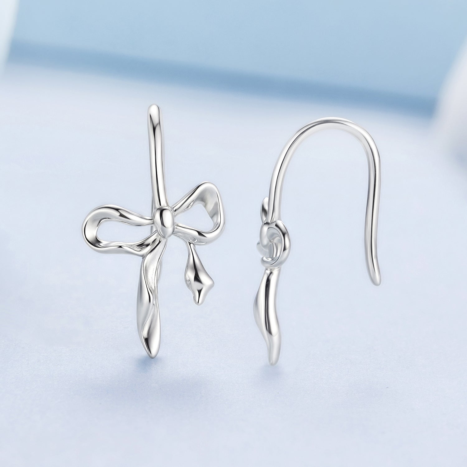 925 Sterling Silver Earrings 1.8cm x 1.0cm for Women