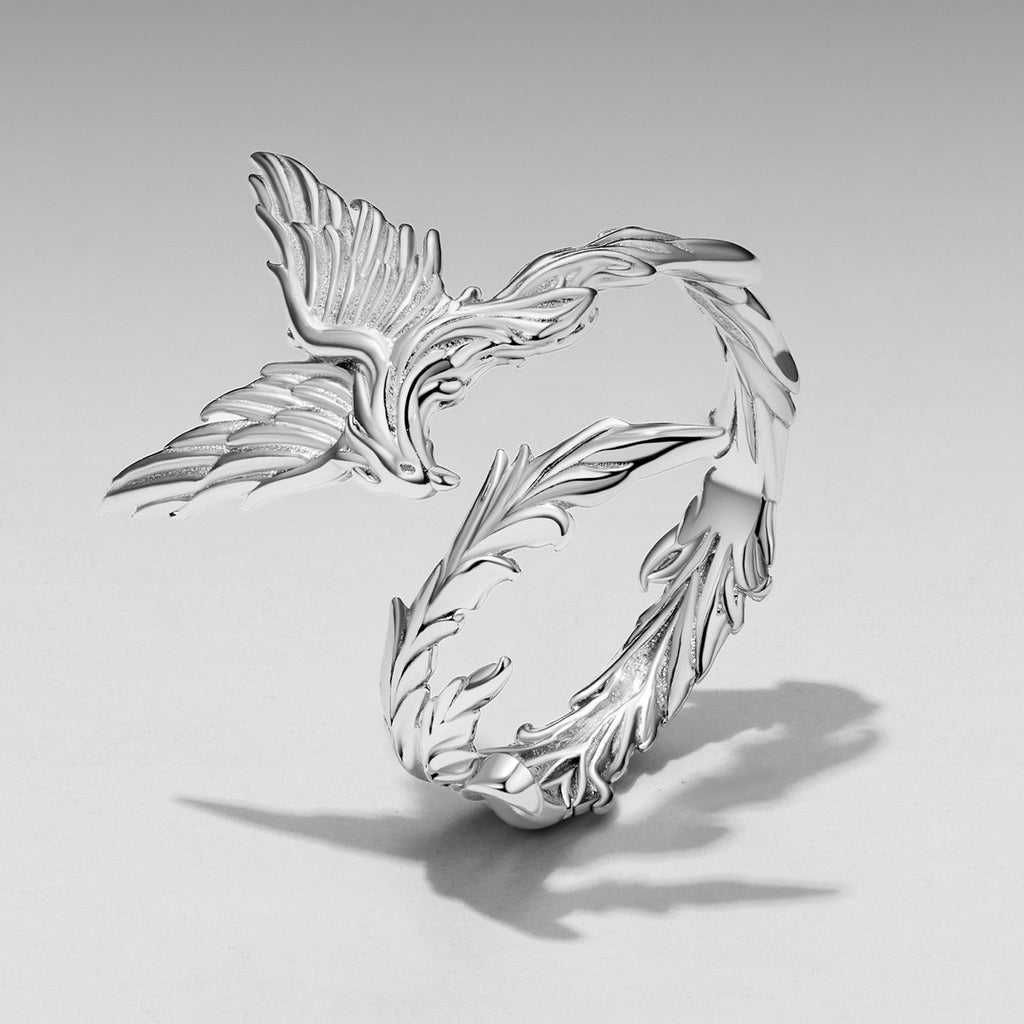 925 Sterling Silver White Gold Plated Rings