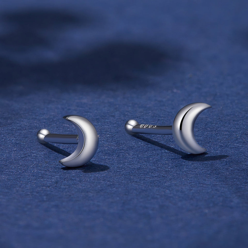 925 Sterling Silver Earrings with Platinum Plating for Women