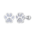 925 Sterling Silver Nano Opal Stone Earrings 6mm