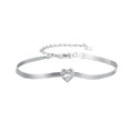 925 Sterling Silver Pavé CZ Bracelet for Women