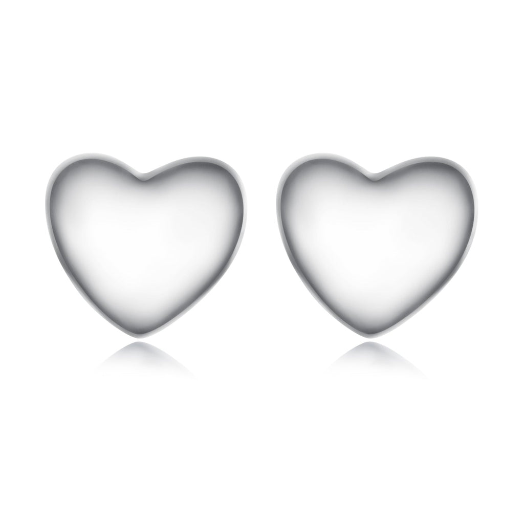 999 Platinum-Plated S925 Silver Earrings