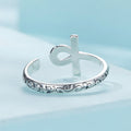 925 Sterling Silver Oxidized 2.2mm Ring for Women