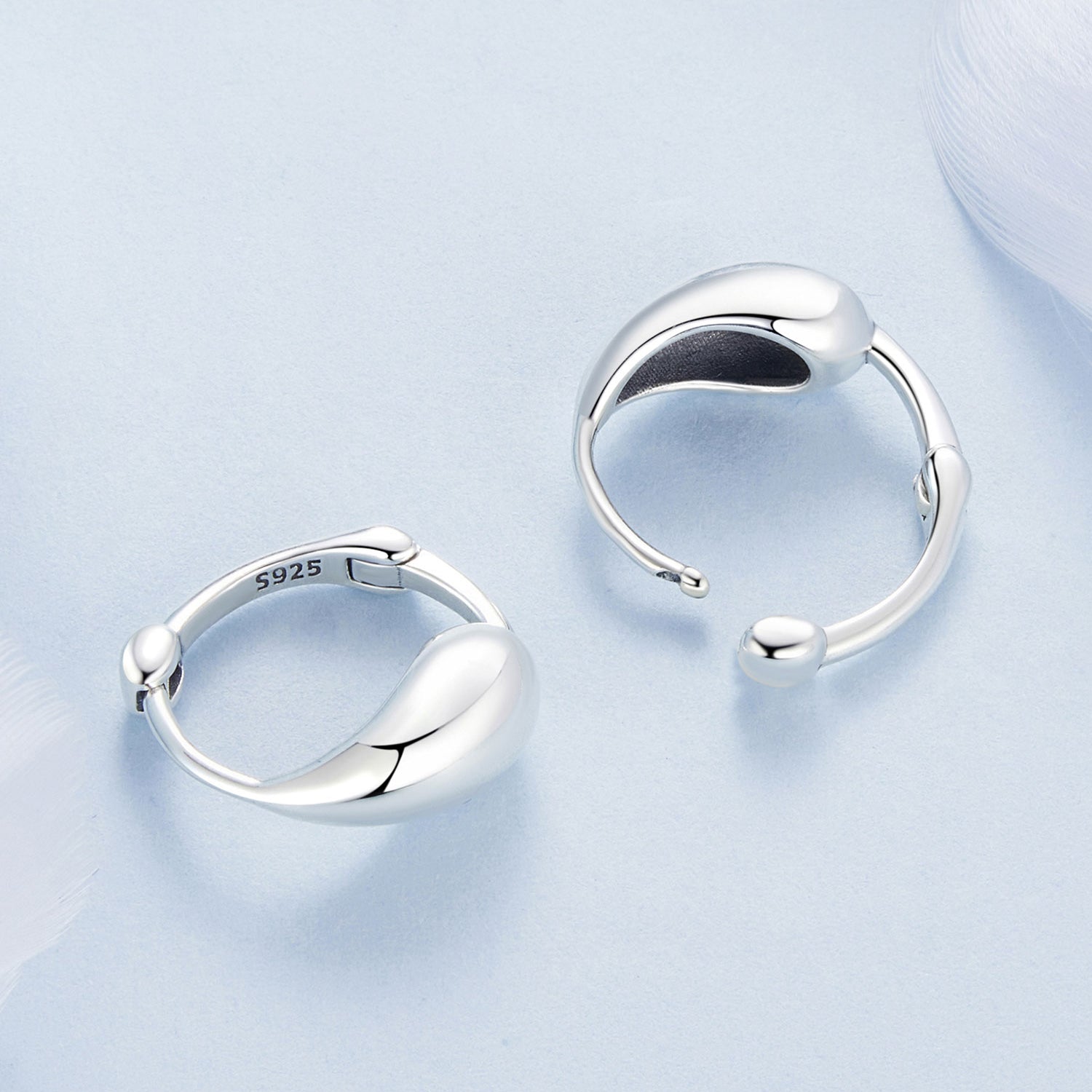 925 Sterling Silver Oxidized Earrings for Women