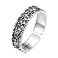 925 Oxidized Silver 0.5cm Ring