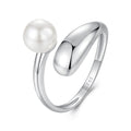 925 Sterling Silver Quality Shell Pearl Ring for Women