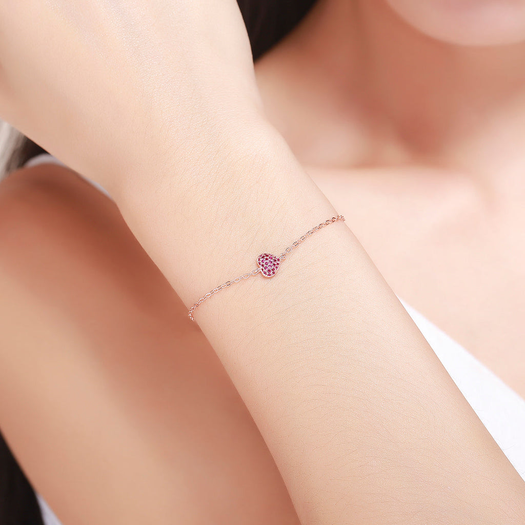 925 Sterling Silver 22cm Bracelet for Women