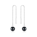 925 Sterling Silver Earrings with Quality Shell Pearl for Women