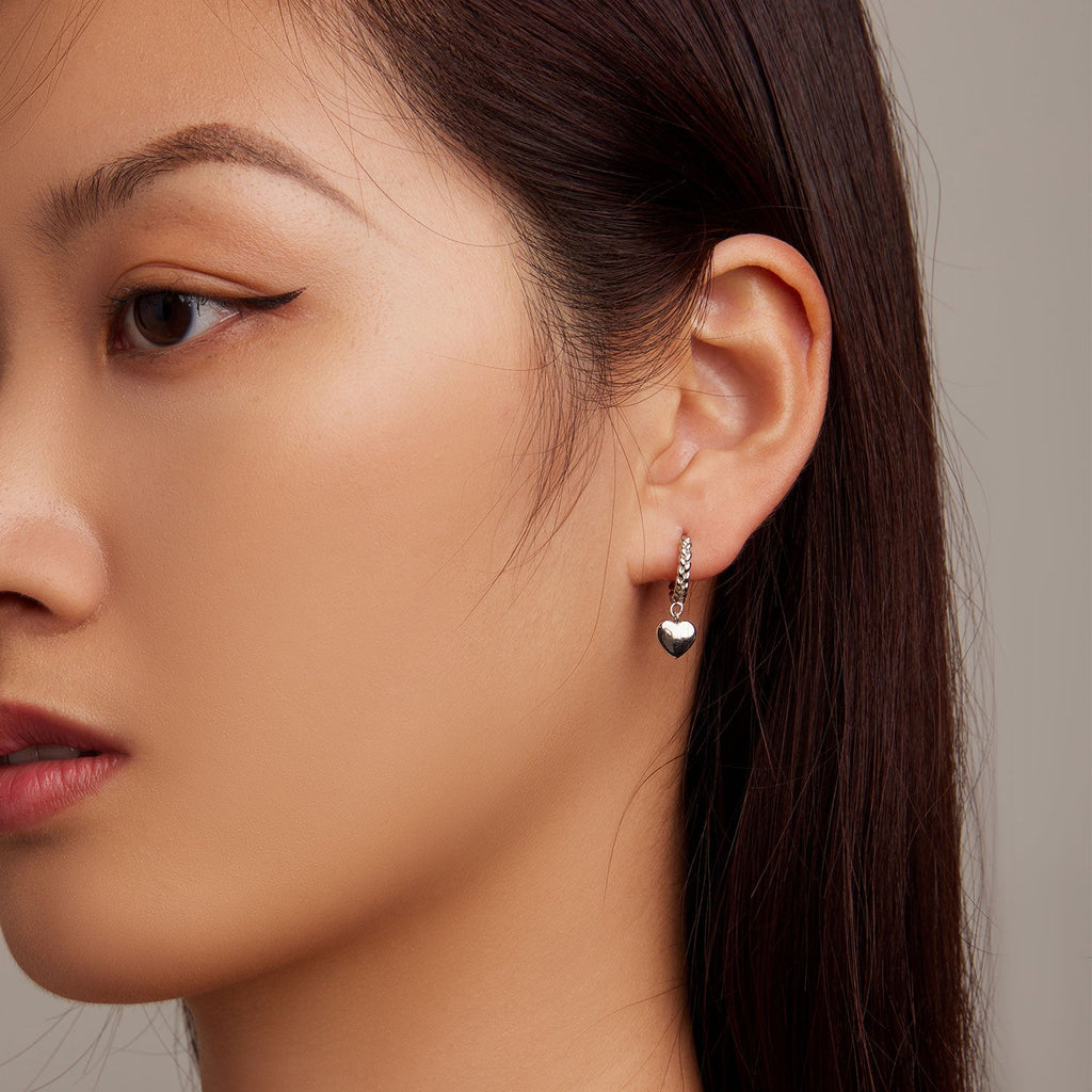 S925 Sterling Silver Earrings for Women with Platinum Plating