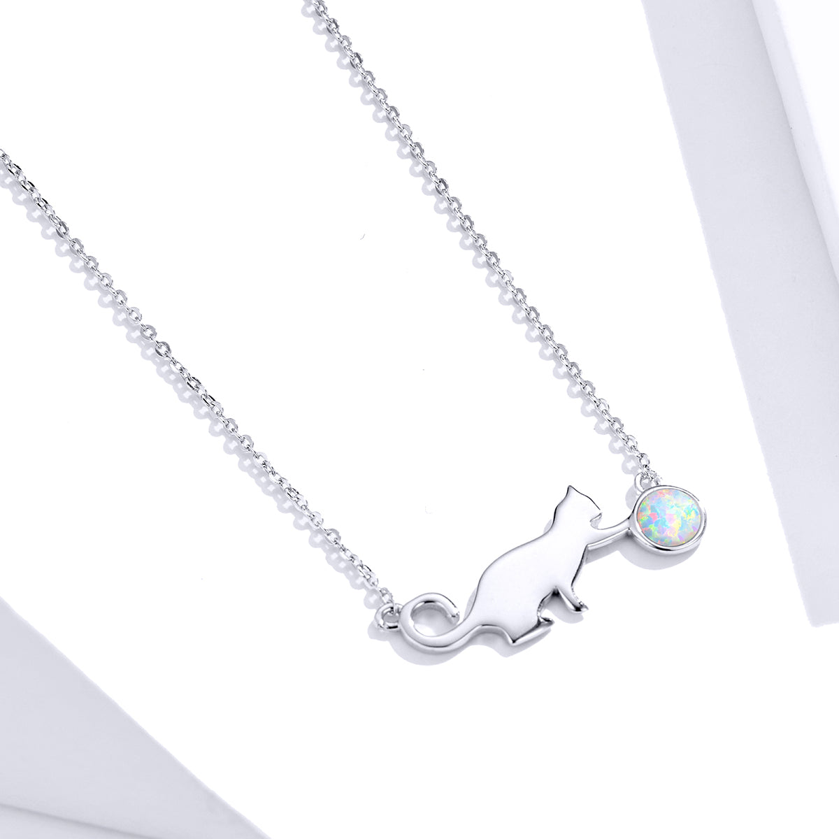925 Sterling Silver Necklace 40-45cm for Women
