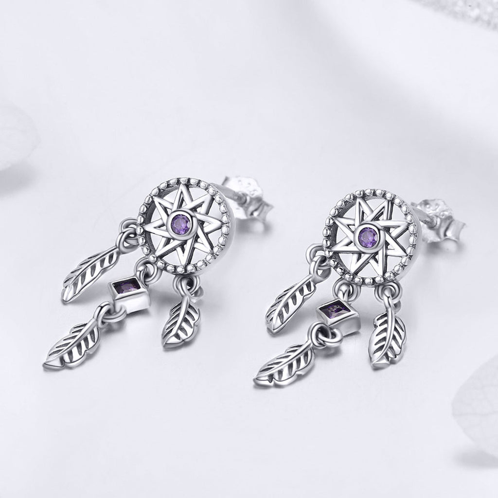 S925 Sterling Silver Pavé Setting CZ Earrings