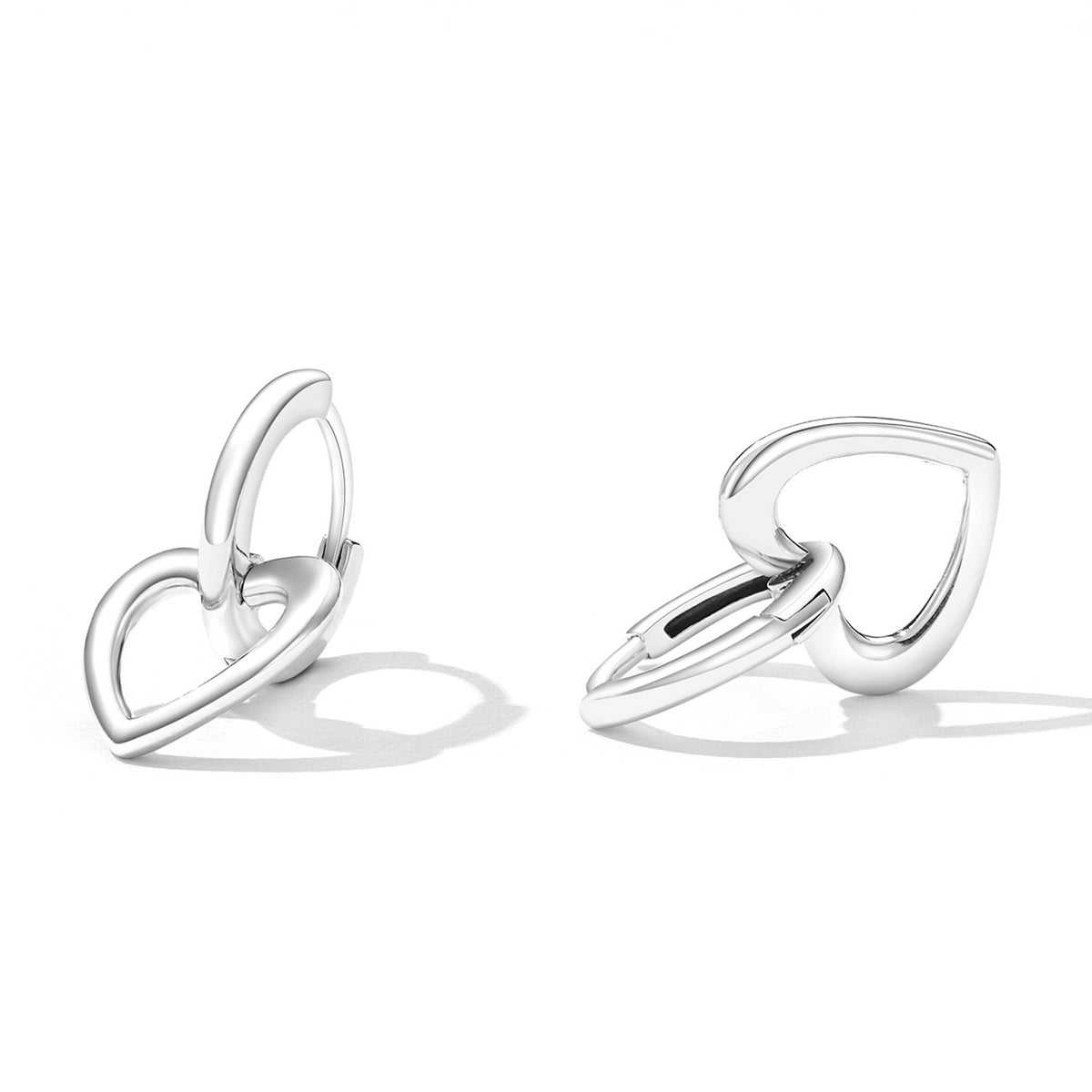 925 Sterling Silver Earrings for Women - Oxidized - 1.9x1.2cm