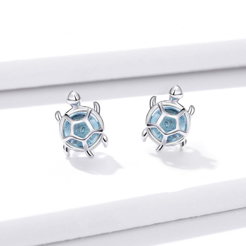 S925 Oxidized Silver Pavé Setting CZ Earrings for Women