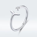 S925 Sterling Silver Pavé Setting CZ Ring for Women