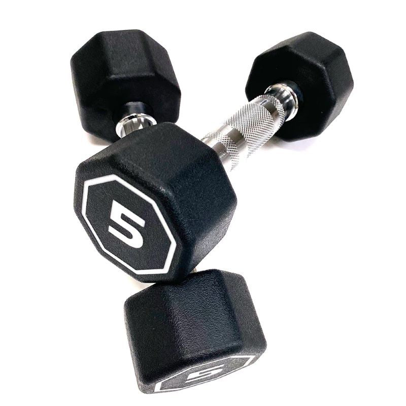 Octagon Dumbbell for Commercial & Household Fitness Usage