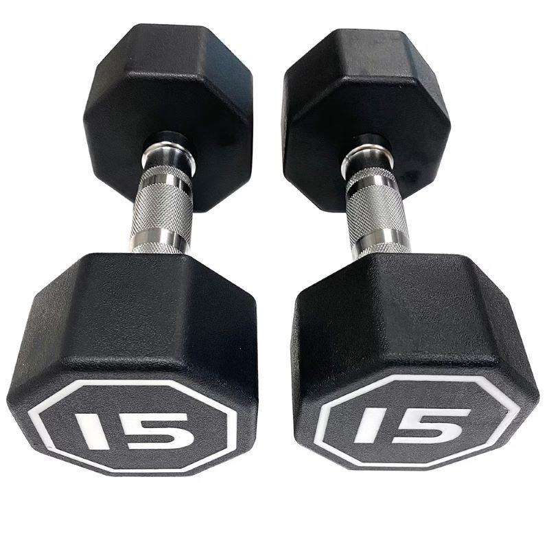 Octagon Dumbbell for Commercial & Household Fitness Usage
