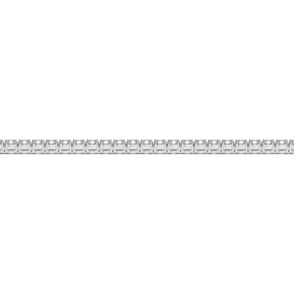 Lab Grown Round Diamond Tennis Bracelet in 14k White Gold (3 cctw F/G VS2/SI1)