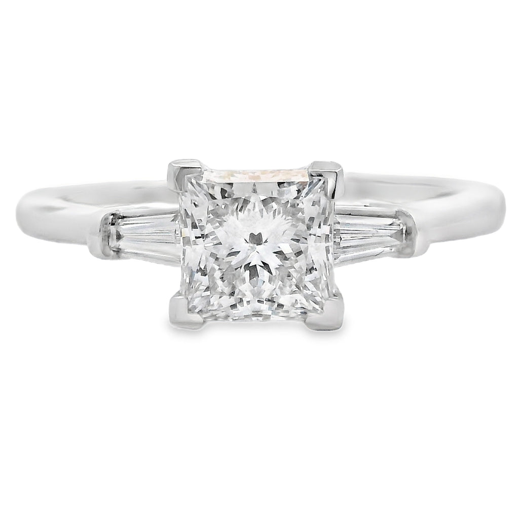 Genuine 1.12ct Lab Grown Diamond 10KT White Gold
