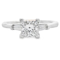 Genuine 1.12ct Lab Grown Diamond 10KT White Gold