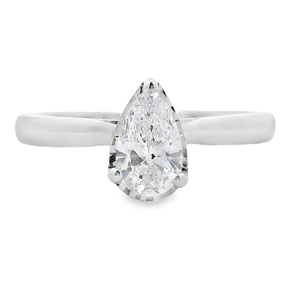 Genuine .50ct Lab Grown Diamond 10KT White Gold