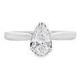 Genuine .50ct Lab Grown Diamond 10KT White Gold