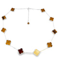 Natural Tiger Eye Fashion Pendants Sterling Silver