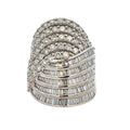 4.00ct Diamond Ring 10K White Gold
