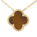 Natural Tiger Eye Fashion Pendants Sterling Silver