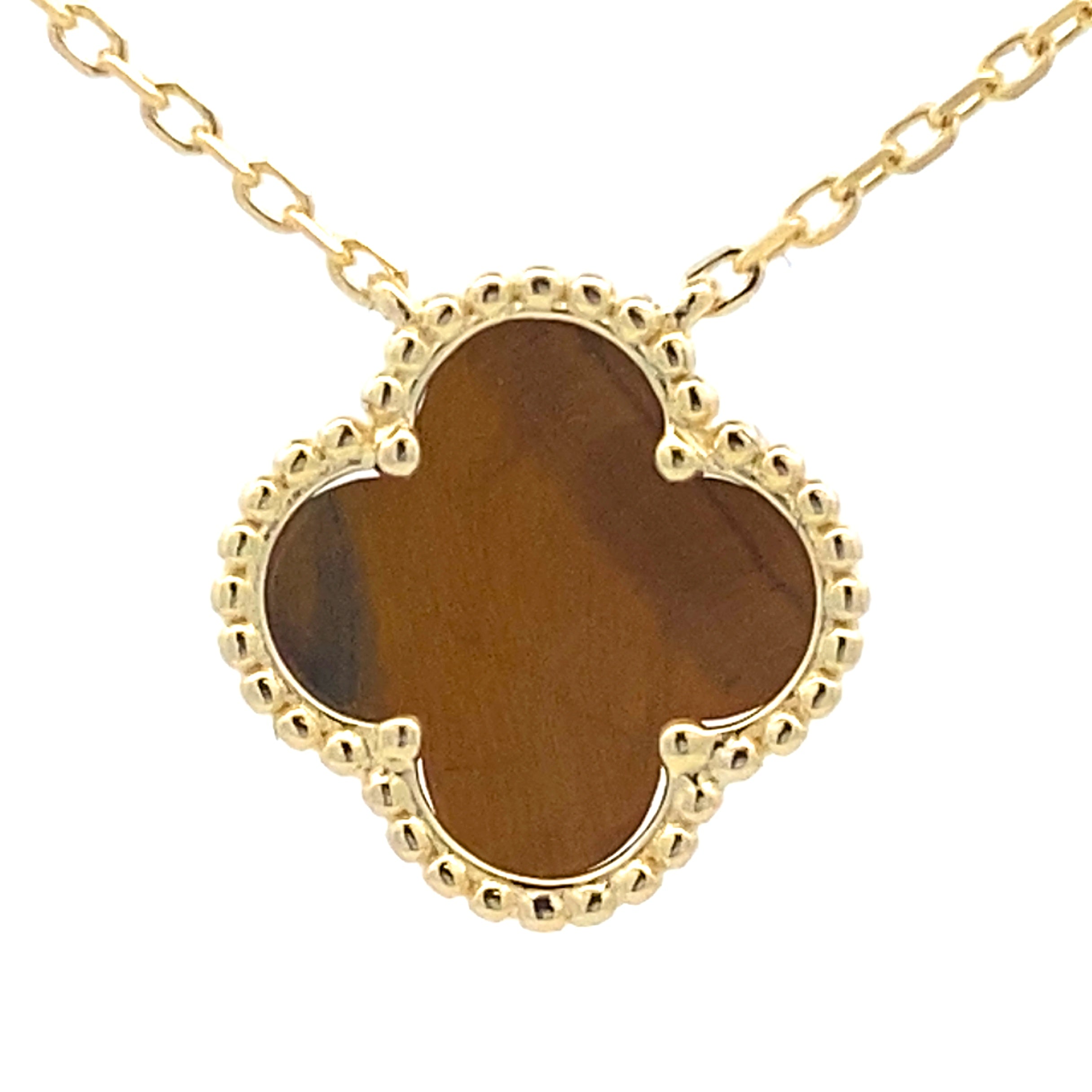 Natural Tiger Eye Fashion Pendants Sterling Silver