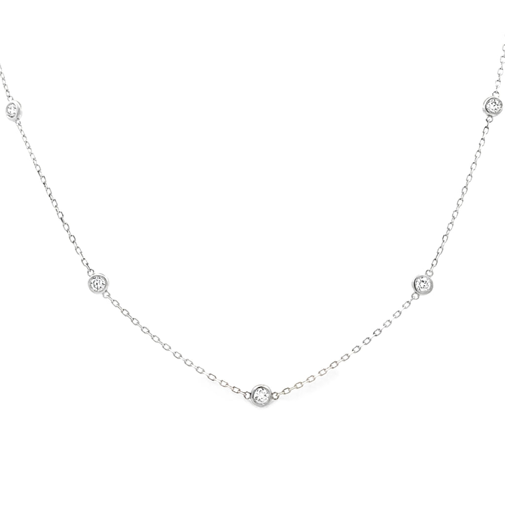 1.00ct Lab Grown Diamond Dia by Yard Sterling Silver