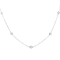 1.00ct Lab Grown Diamond Dia by Yard Sterling Silver