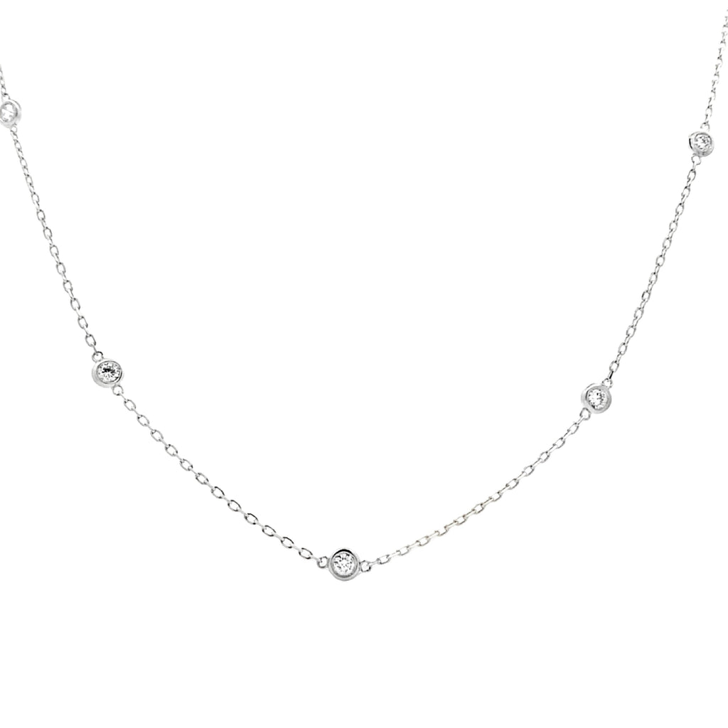 1.00ct Lab Grown Diamond Dia by Yard Sterling Silver
