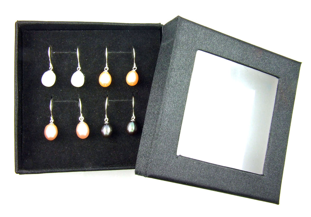 Joyería de perlas de agua dulce plata esterlina
