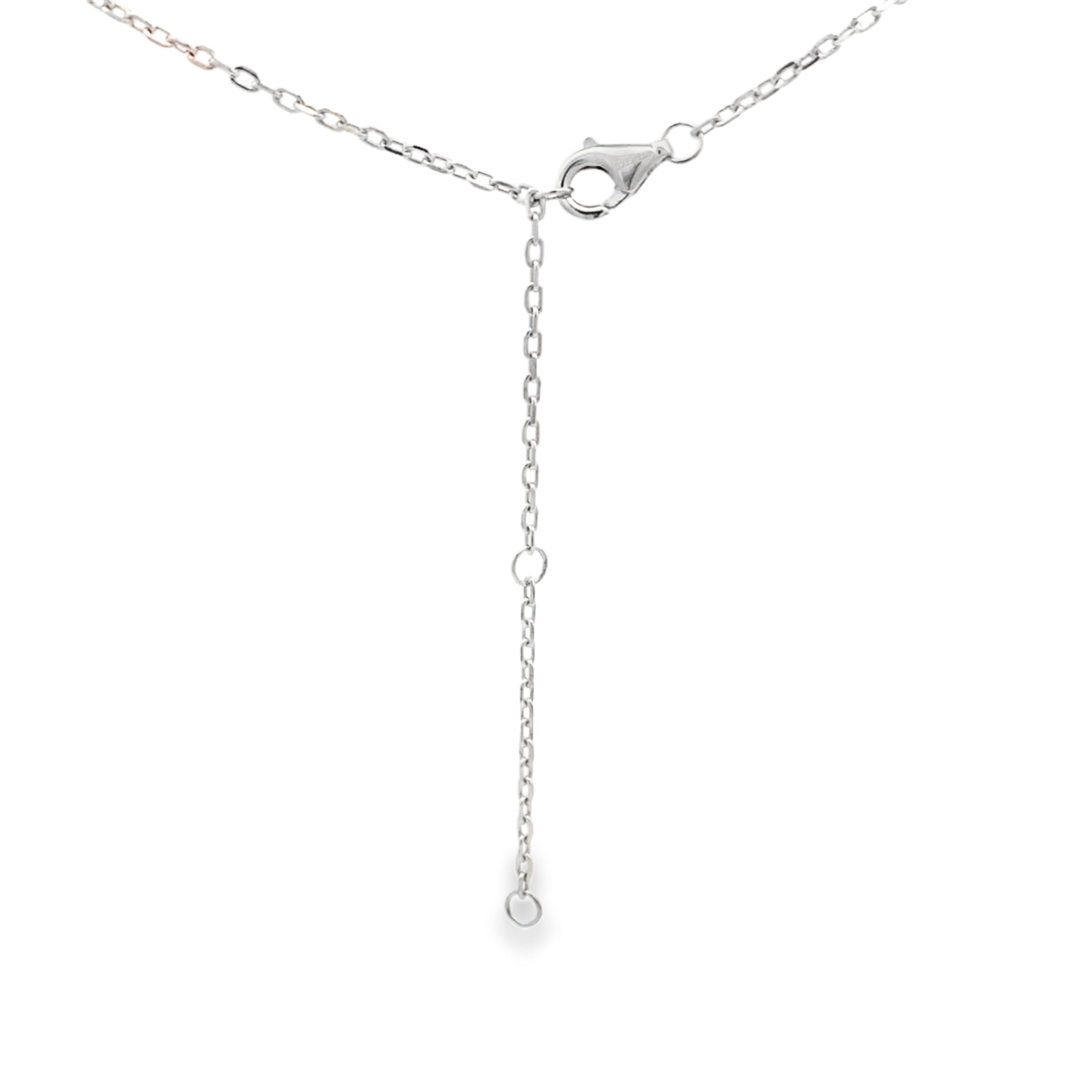 1.00ct Lab Grown Diamond Dia by Yard Sterling Silver