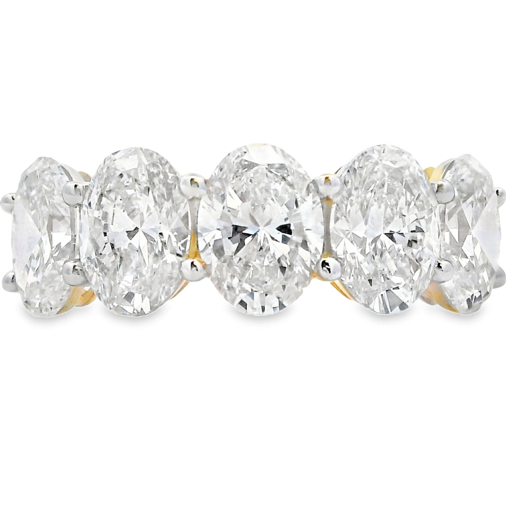 Lab Grown Diamond Wedding Band Ring 10K Yellow Gold