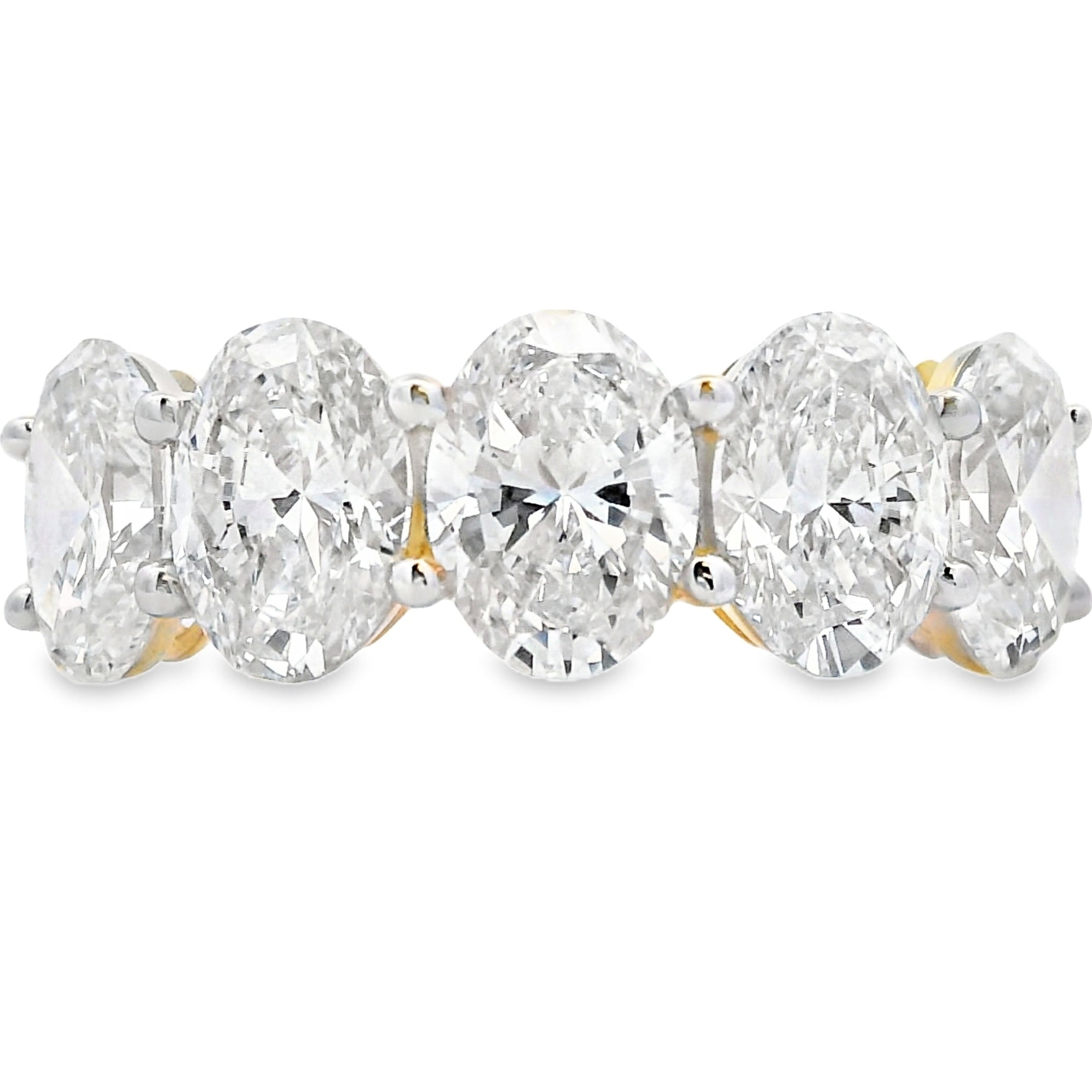 Lab Grown Diamond Wedding Band Ring 10K Yellow Gold