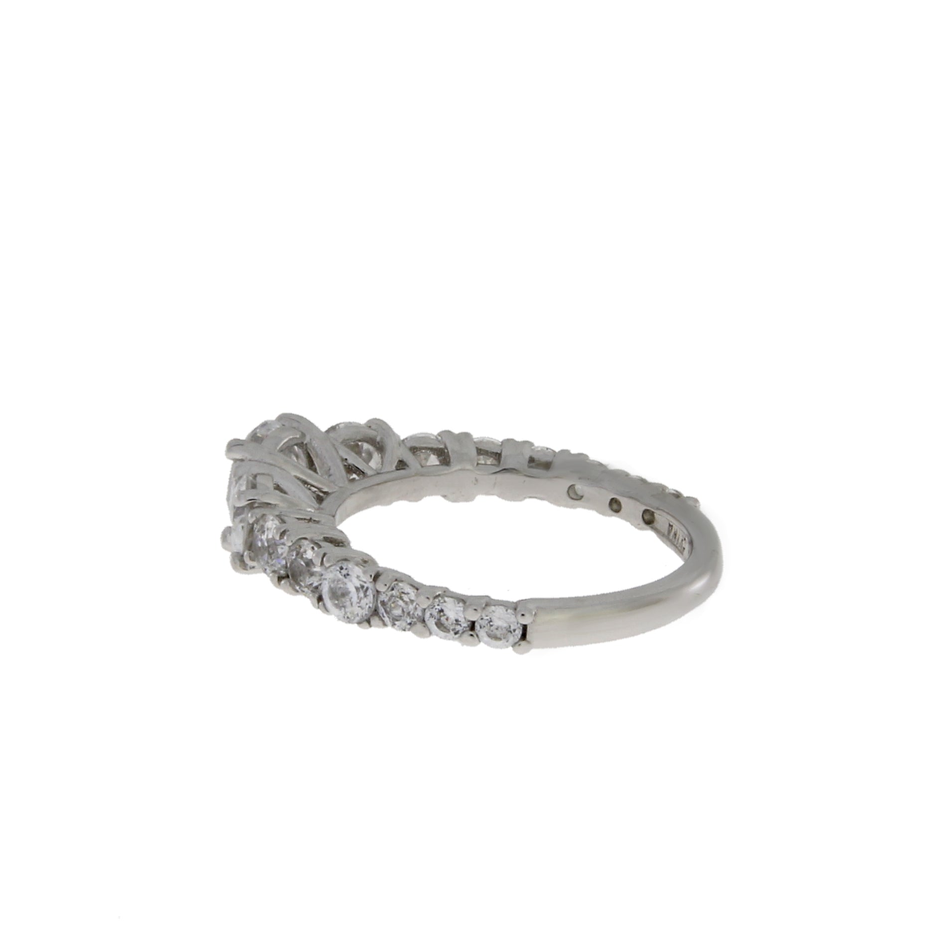 Cubic Zirconia CZ Stainless Steel Bridal Sterling Silver
