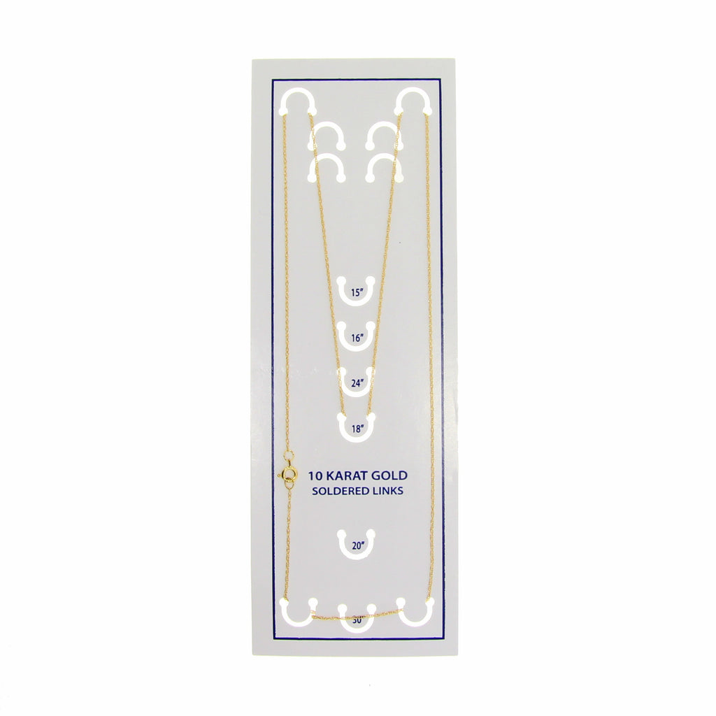 Women's 10K Yellow Gold Chains
