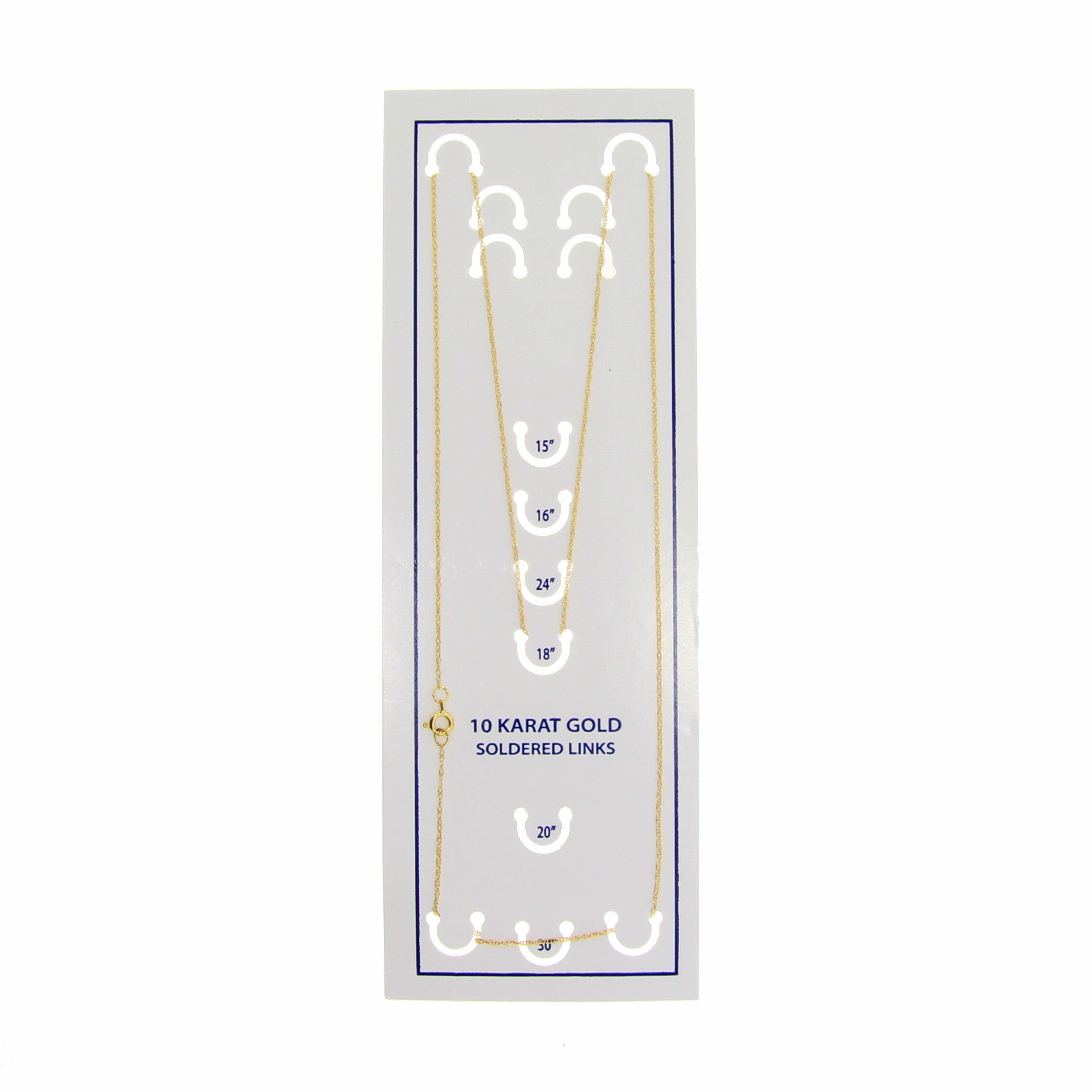 Women's 10K Yellow Gold Chains