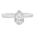 Natural .50ct Lab Grown Diamond 10KT White Gold