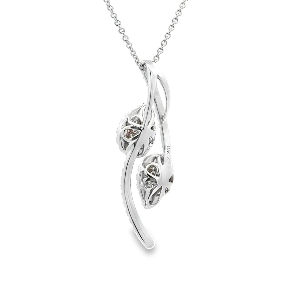 .50ct Diamond Fashion Pendants 10K White Gold