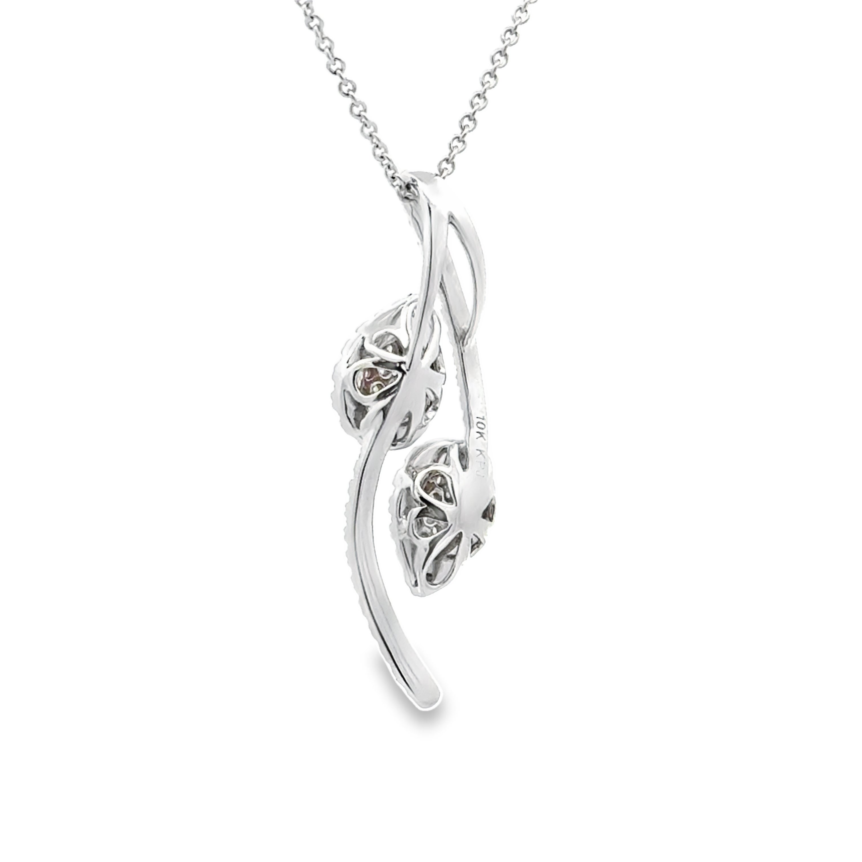 .50ct Diamond Fashion Pendants 10K White Gold