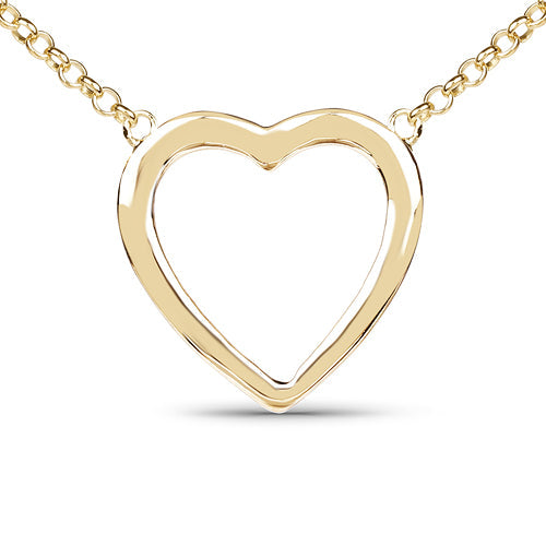 14K Yellow Gold Plated 5.06 Grams .925 Sterling Silver Pendant