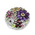 4.02 Carat Genuine Multi Stones .925 Sterling Silver Ring
